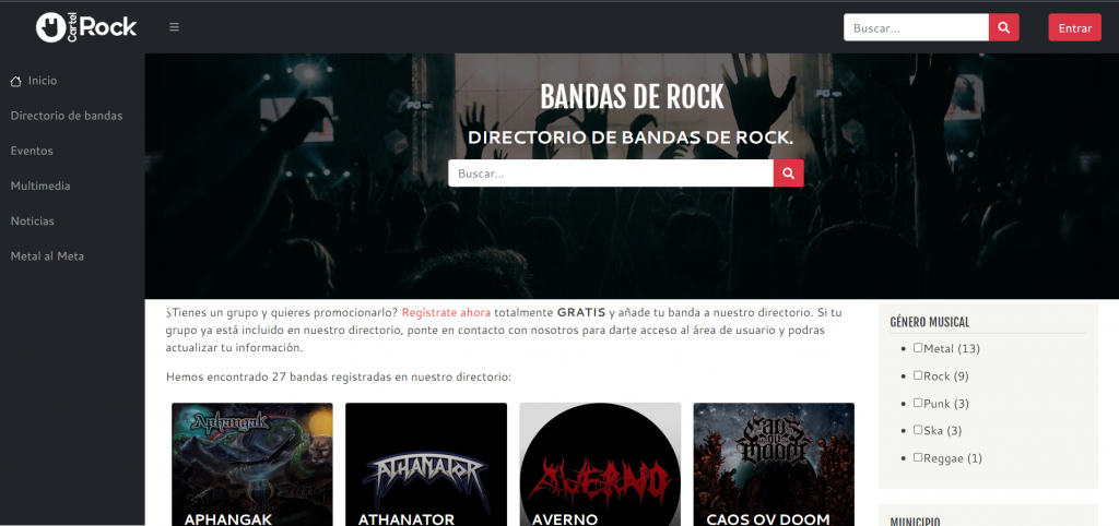 Cartel Rock Bandas